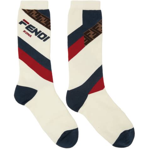 fendi socks white|Buy Fendi Socks: New Releases & Iconic Styles .